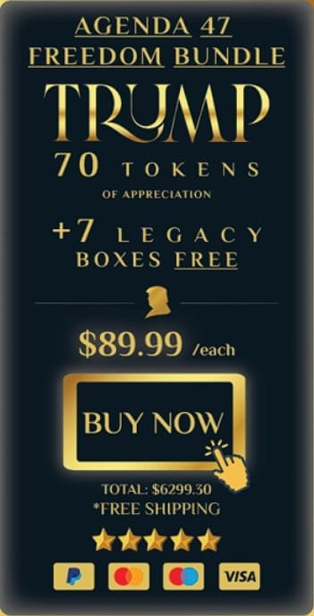  buy 70 golden trump token